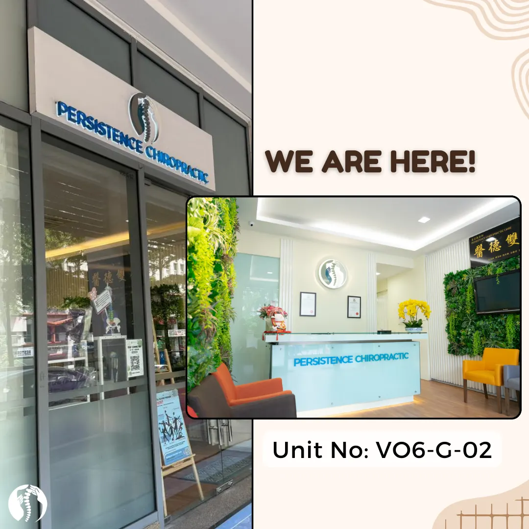 Cheras, Sunway Velocity, Signature 2, VO6-G-02 的 Persistence Chiropractic Care 店面与前台